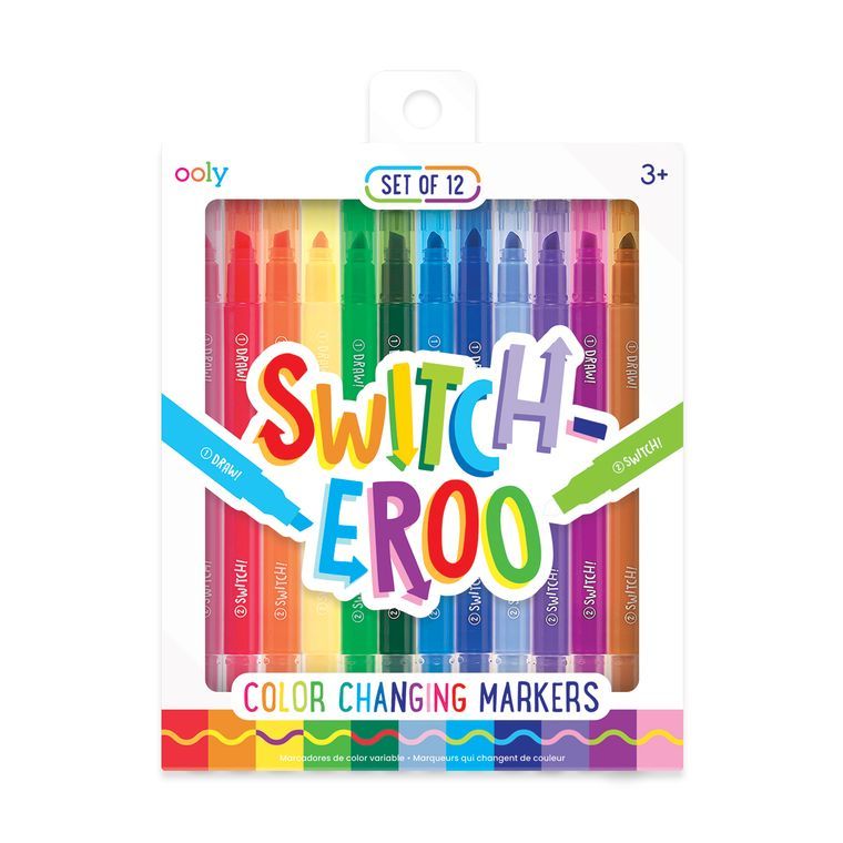 OOLY - Switch-eroo! Color Changing Markers